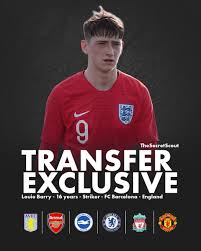 Louie barry'i barcelona dışında birçok takım takip ediyordu. Thesecretscout Sur Twitter Premier League Clubs Chase Louie Barry As Frustrations Continue To Grow With His Stop Start Time At Barcelona So Far More Here Https T Co Kzt7fnqldw Https T Co 74hojpc3ws