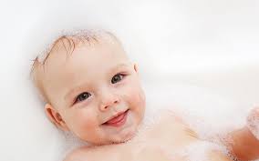Some parents like to leave it to. Hd Wallpaper Baby Washing Hair Baby S Face Smiley Face Bath Happy Boy Wallpaper Flare