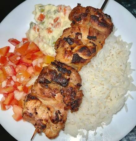Espetinho Frango Completo