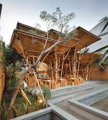 Bamboo House Tanjung Duren Jakarta Restaurant Design Indonesia By Dsa S Architect Arsitektur Rumah Pohon Arsitek