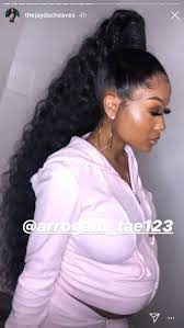 Go Follow Blackgirlsvault For More Celebration Of Black Beauty Excellence And Culture Weave Ponytail Hairstyles Ponytail Styles Sleek Ponytail
