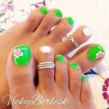 Might you can grab these photo pictures, for a moment seems can provide any also see these toe nails design, spring nail designs and spring toe nail designs to get more graphic element about photo. 50 Most Beautiful And Stylish Flower Toe Nail Art Design Ideas