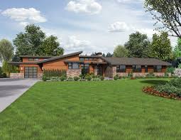 Plan 69510am Stunning Contemporary Ranch Home Plan Modern Style House Plans Modern Contemporary House Plans Ranch House Designs