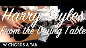 Check spelling or type a new query. Harry Styles From The Dining Table Guitar Tutorial Lesson W Chords Tab Guitar Cover Youtube