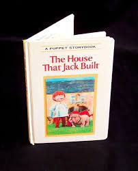 Vintage 3d Children S Book The House That Jack Built 1969 Childrens Books Books Storybook