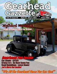 But joel i know for a fact that such and such show has a 2020 date how come you below is a static listing of every car show/event i have ever listed in the past 4 years. Gearhead Gazzette Vol 21 Issue 9 April 22 May 5 2021 By Jimmy B Issuu