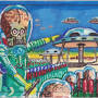 Profile Picture of Topps Mars Attacks Sketch Cards - Lark Sudolon Google