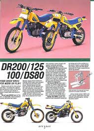 Toma tu medicina de fin de semana escúchalo aquí! Suzuki Dr100 History Specs Pictures Cyclechaos