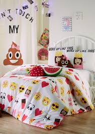 Full Emoji 3 Piece Comforter Set Emoji Bedroom Comforter Sets Emoji Room