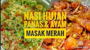 Advanced steam technology superheated steam oven. Nasi Hujan Panas Ayam Masak Merah Sedap Mudah Resepi Ringkas Youtube