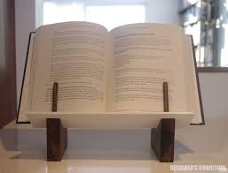 Designer S Condition Cookbook Stand Cook Book Stand Recipe Book Holders Diy Cookbook