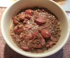 Saucisses Lentilles Recette Saucisse Lentille Recette Thermomix Recette