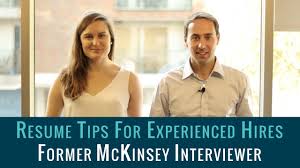 Current or former manager or direct supervisor Consulting Resume Tips For Experienced Professionals By A Former Mckinsey Interviewer Borobudur Training