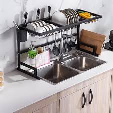 dish rack over sink dish drying rack