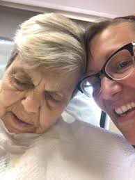 well dad had a stroke and we brought him home