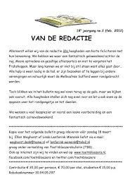 Volg deze pagina en blijf op de hoogte van de laatste roddels, geruchten, foto's én video's over wout weghorst! Toetnbloazers Bulletin Januari 2012