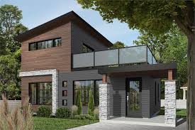 Second floor) which will require at least 106 sq.m. Joshua Small Modern Style House Plan 9690