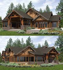 Plan 23610jd High End Mountain House Plan With Bunkroom Craftsman House Plans Mountain House Plans New House Plans