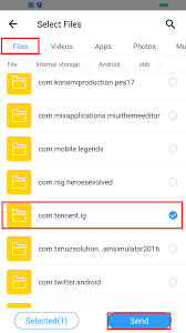 Buka folder com.tencent.ig → files. Cara Mengirim Apk Dan Data Obb Pubg Mobile Via Share It Androidupdate