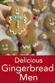 These Classic Gingerbread Cookies Are Perfectly Spices Perfect For Decorating And Easy To Gingerbread Cookies Gingerbread Man Recipe Easy Gingerbread Cookies