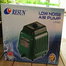 100w 140l Min Resun Lp 100 Low Noise Air Pump For Aquarium Fish Septic Tank Hydroponics Pond Air Aerator Air Compressor Septic Tank Air Pump Aerator