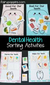 These teddy number mats create a fun hands on learning experience for young children. Dental Sorting Activities For Kids With The Apparent Idea Of Teet Beneficial And Harmful Foods Truly Hand Picked