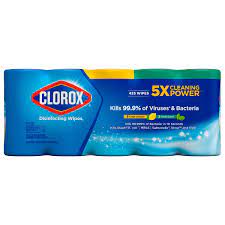 Available in crisp lemon and fresh scent. Clorox Disinfecting Wipes Variety Pack 85 Count 5 Pack Costco