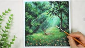 Create your very own sunset painitng with acrylics. Acrylic Painting Ideas 28 Curated Video Demonstrations Tutorials Ken Bromley Art Supplies