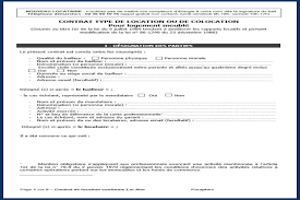 Contrat De Location Saisonniere Modele Et Reglementation Avec Contrat De Location Meuble Gratuit Agencecormierdelauniere Com