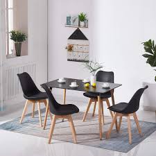Nul doute que l'une d'entre convient à votre style, à votre way of life. Table Salle A Manger Rectangulaire Scandinave Design Table De Cuisine 110x70 Cm Ebay