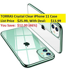 Torras Crystal Clear Iphone 11 Case Black Friday Promo Amazon Black Friday Black Friday Deals