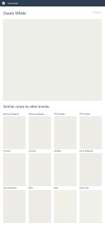 Swan White Glidden Click The Image To See Similiar Colors By Other Brands Dunn Edwards Paint Dutch Boy Paint Dunn Edwards