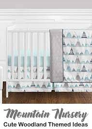 Ajh Mountain Themed Nursery Bedding Hrdsindia Org