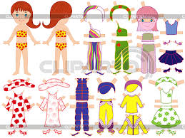 Everyone feels happier in this time of year, because you do not need to wear warm clothes and can. Set Of Seasonal Clothes For Girls Stock Photos And Vektor Eps Clipart Cliparto