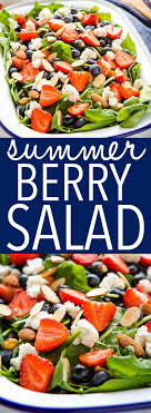 Summer Berry Salad With Creamy Lemon Vinaigrette Dressing Recipe Healthy Salad Recipes Best Salad Recipes Easy Salad Recipes