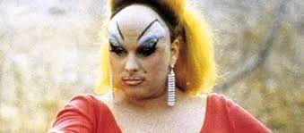 Kim McGuire as Hatchet Face in John Waters' Cry-Baby (1990) 🔪 She's got a  blade, a bad attitude, and absolutely zero time for your Square nonsense.  Proof that personality, leather, and a