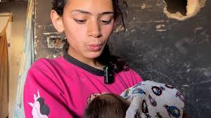 This 12-year-old girl is trying to keep her family alive in Gaza