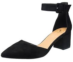 Black Block Heels Closed Toe Betani Women S Strappy Block Heel Pointed Closed Toe Sandal 6 B M Us Black Ankle Strap Heels Closed Toe Block Heels Sandal Heels