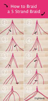 How To 5 Strand Braid At Handsoccupied Com 5 Strand Braids Strand Braid Headband Tutorial