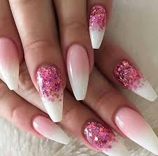 Pin By Jasmina Hollitzer On Nails Pink White Nails White Nails Ombre Nails However, most people do it with a after the white base color, get your sponge and cut it into a square so that it is the width and length perfect gel nails manicure.