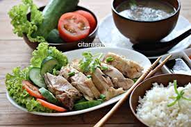 Jom kita tengok resepi nasi ayam cendawan ala claypot ini selengkapnya. Nasi Ayam Hainan Hainan Chicken Rice Resep Masakan Asia Makanan Resep