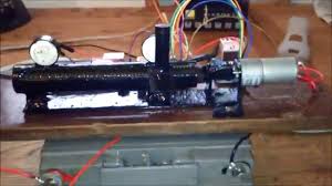 I put threads on the first 1/2 of the delrin and then clearance drilled. Homemade Linear Actuator Youtube