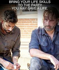  Siddiq And Rick Grimes Walking Dead Quotes Dead Quote Life Skills