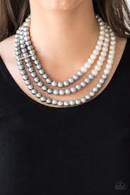 Times Square Starlet Multi Pearl Necklace In 2021 Pearl Necklace Set Short Necklace Necklace Set