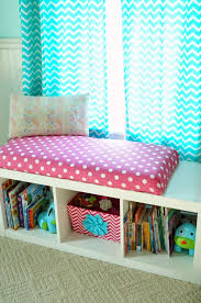 They add both style and functionality to your home. Diy Window Seat Bookcase With No Sew Bench Cushion