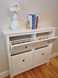 Organized Buffets Let S Look Inside On Top Ikea Hemnes Small Space Solutions Ikea Shoe Cabinet