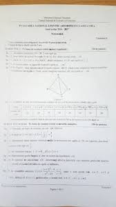 Elevii De Clasa A Viii A Au Dat Astăzi Examenul La Matematică Vezi Subiectele 103 Elevi Au Tras Chiulul Special Arad Ultimele știri Din Arad