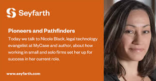 Pioneers and Pathfinders: Nicole Black