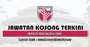 Tawaran adalah dipelawa daripada warganegara malaysia yang berkelayakan untuk memohon bagi mengisi jawatan kosong sebagaimana berikut: Jawatan Kosong Di Universiti Putra Malaysia Upm Kampus Bintulu 14 April 2021 Kerja Kosong 2021 Jawatan Kosong Kerajaan 2021