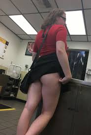 Sneak peek at the package in public Porno Photo - EPORNER